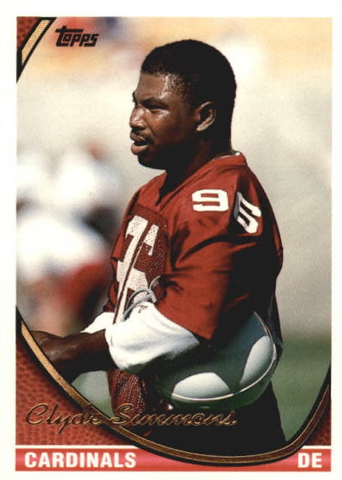NFL 1994 Topps - No 424 - Clyde Simmons