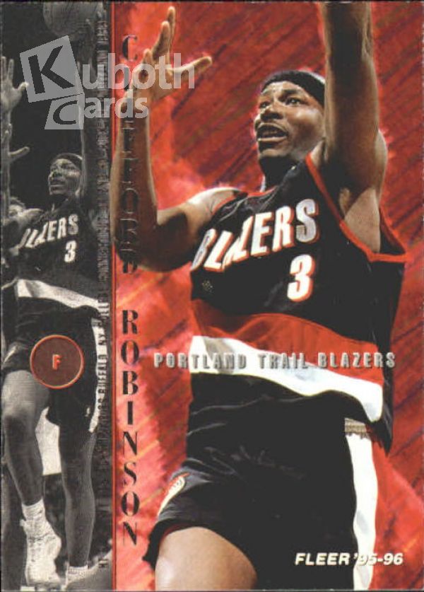 NBA 1995-96 Fleer - No 154 - Clifford Robinson