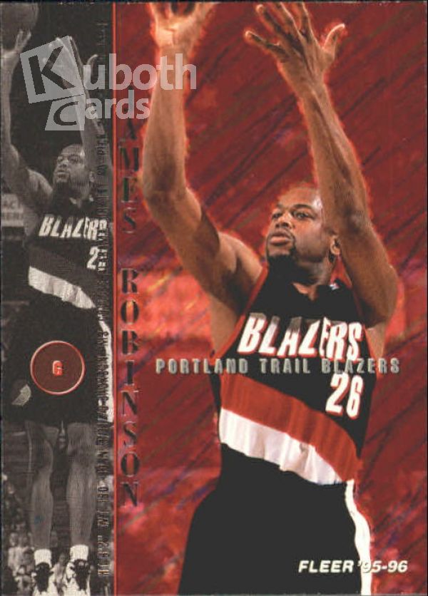 NBA 1995-96 Fleer - No 155 - James Robinson