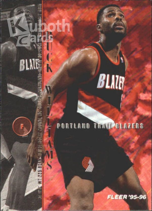 NBA 1995-96 Fleer - No. 158 - Buck Williams