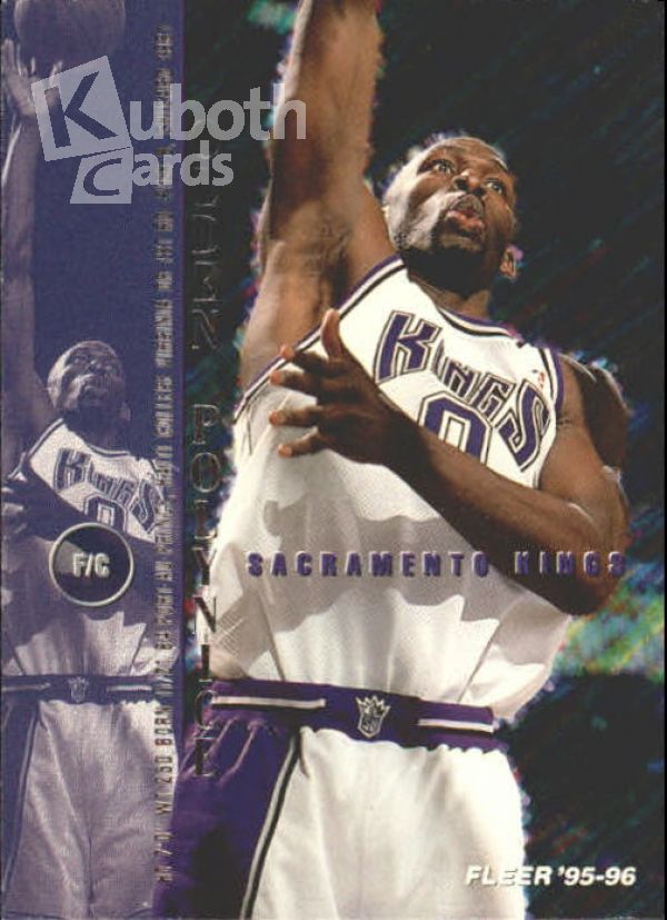 NBA 1995-96 Fleer - No 161 - Olden Polynice