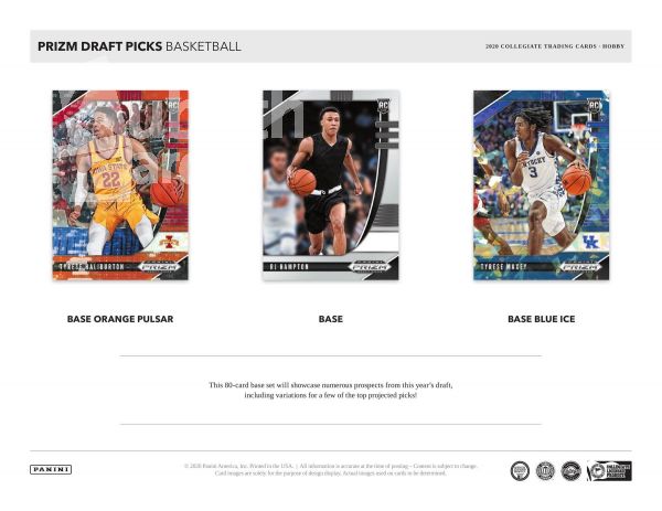 NBA 2020 Panini Prizm Draft Picks Hobby