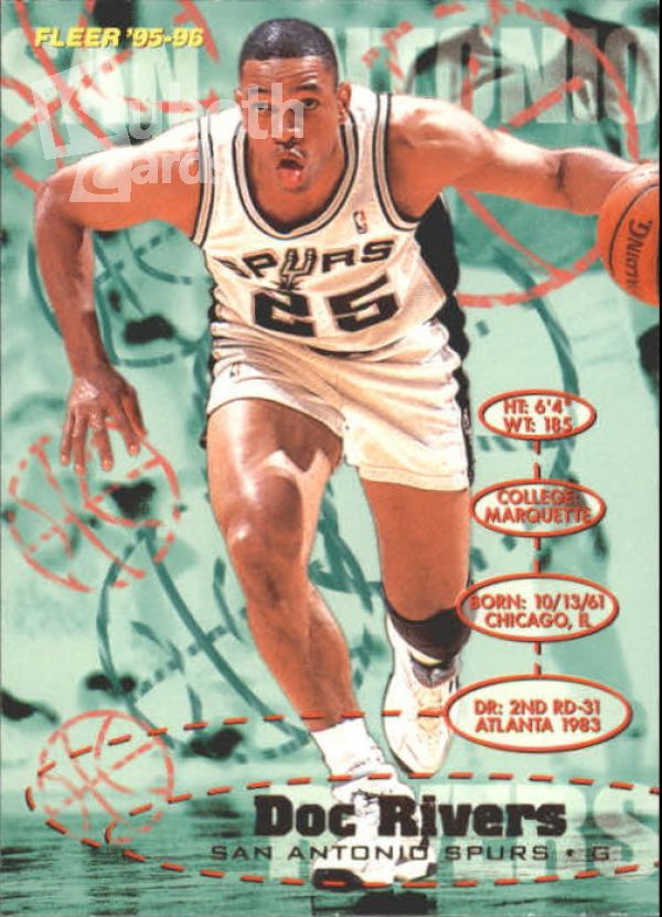 NBA 1995-96 Fleer - No 172 - Doc Rivers