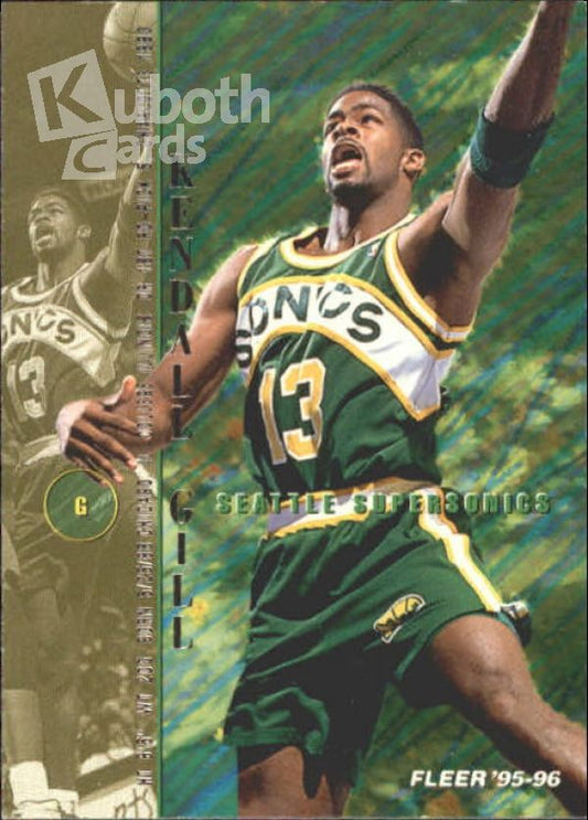 NBA 1995-96 Fleer - No. 176 - Kendall Gill