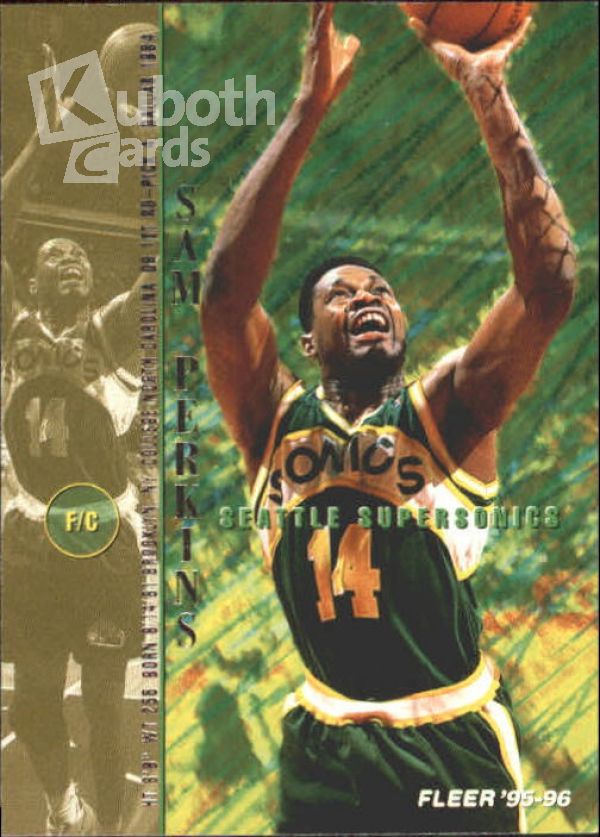 NBA 1995-96 Fleer - No 181 - Sam Perkins