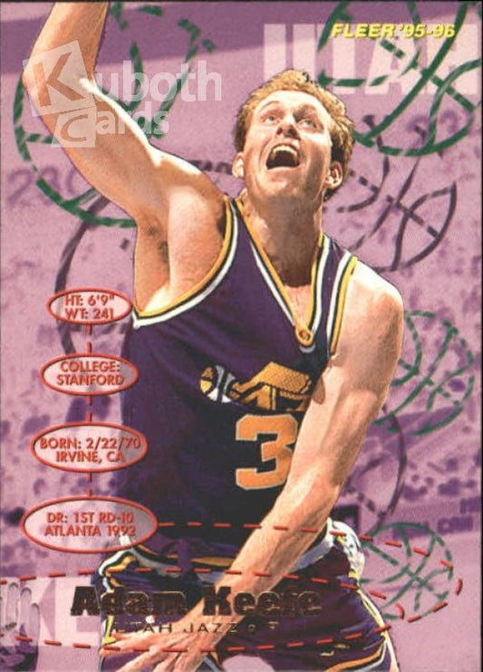 NBA 1995-96 Fleer - No 187 - Adam Keefe