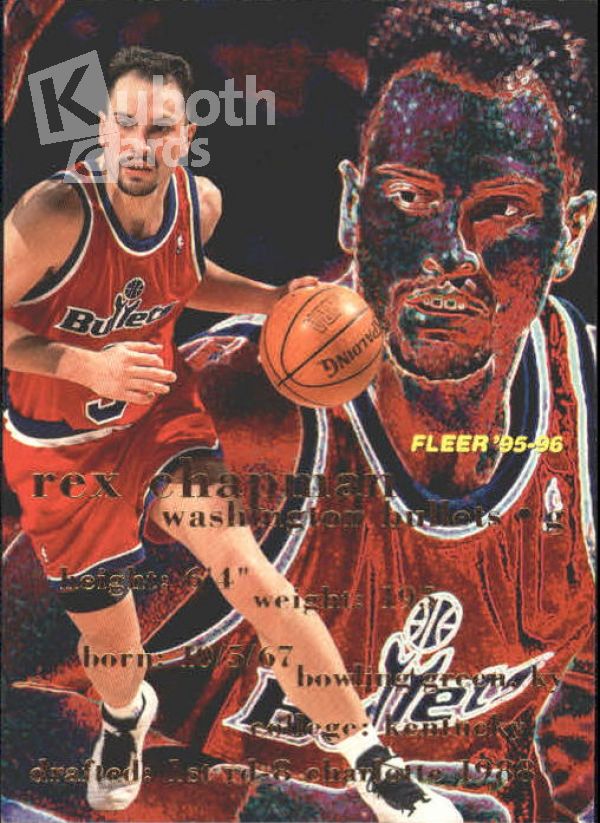 NBA 1995-96 Fleer - No 191 - Rex Chapman