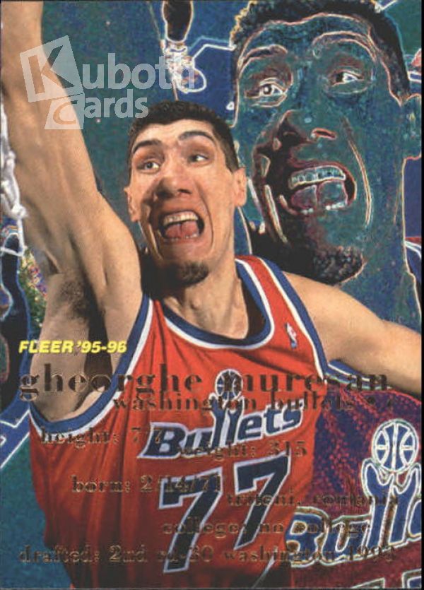 NBA 1995-96 Fleer - No 195 - Georghe Muresan