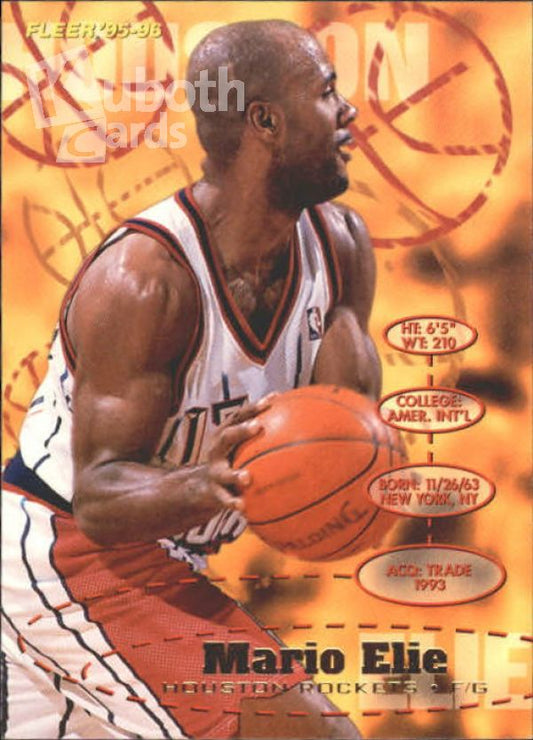 NBA 1995-96 Fleer - No 222 - Mario Elie