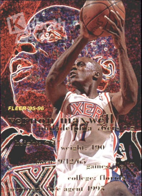 NBA 1995-96 Fleer - No. 245 - Vernon Maxwell