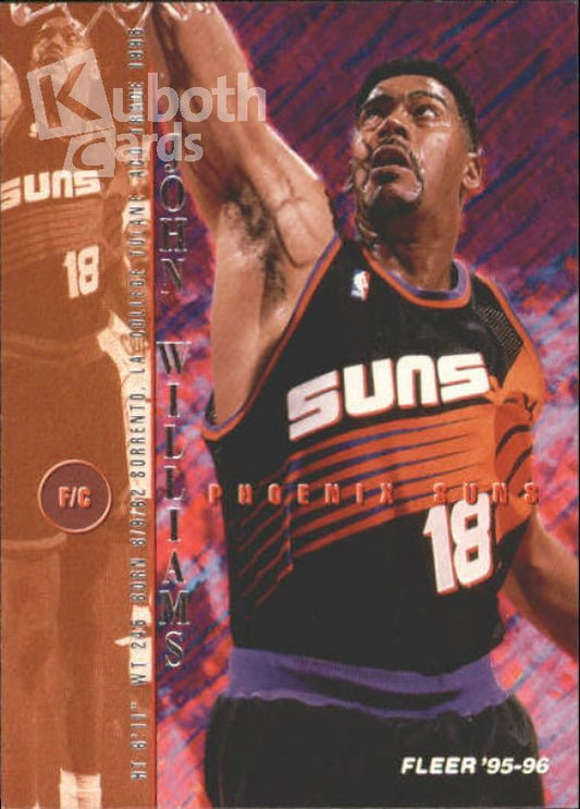 NBA 1995-96 Fleer - No. 246 - John Williams