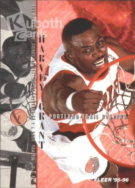 NBA 1995-96 Fleer - No. 247 - Harvey Grant