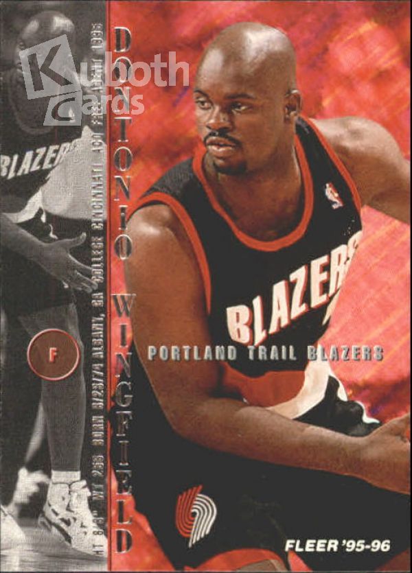 NBA 1995-96 Fleer - No. 248 - Dontonio Wingfield