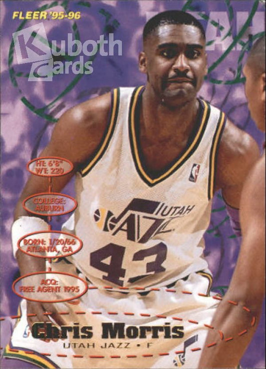 NBA 1995-96 Fleer - No. 258 - Chris Morris