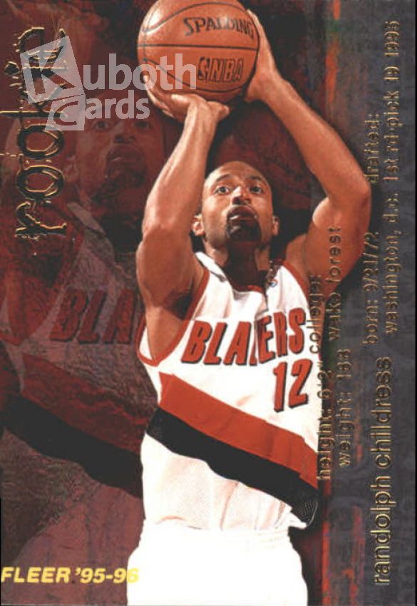 NBA 1995-96 Fleer - No. 287 - Randolph Childress