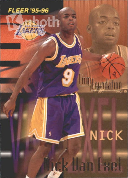 NBA 1995-96 Fleer - No. 332 - Nick van Exel