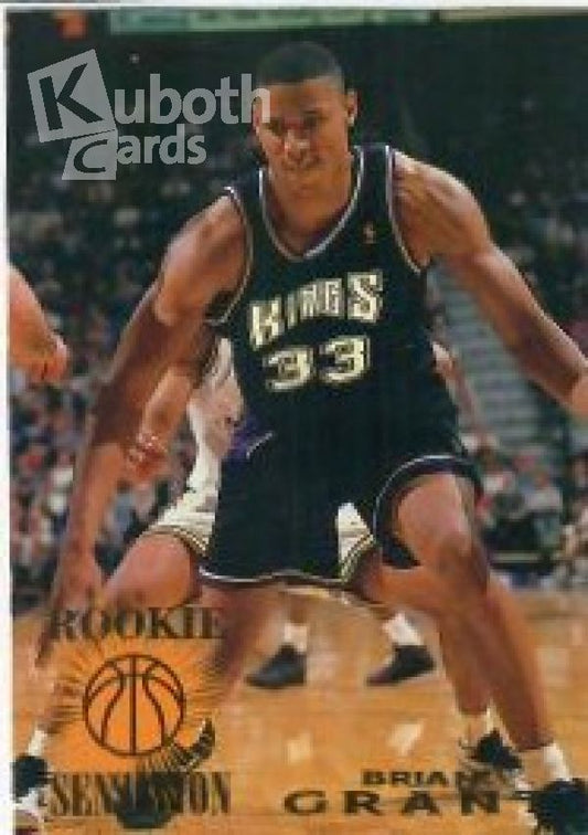 NBA 1995-96 Fleer European - No 210 - Brian Grant