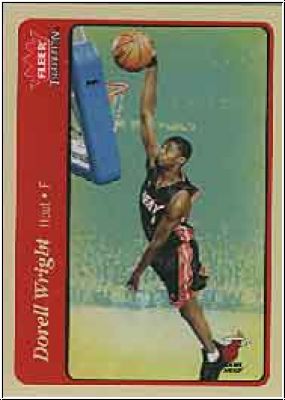 NBA 2004/05 Fleer Tradition - No. 239 - Dorell Wright