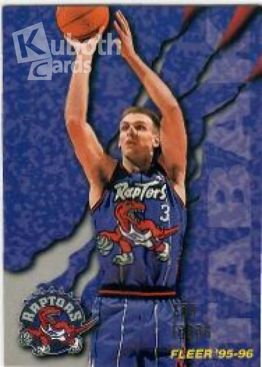 NBA 1995-96 Fleer European - No 338 - Zan Tabak