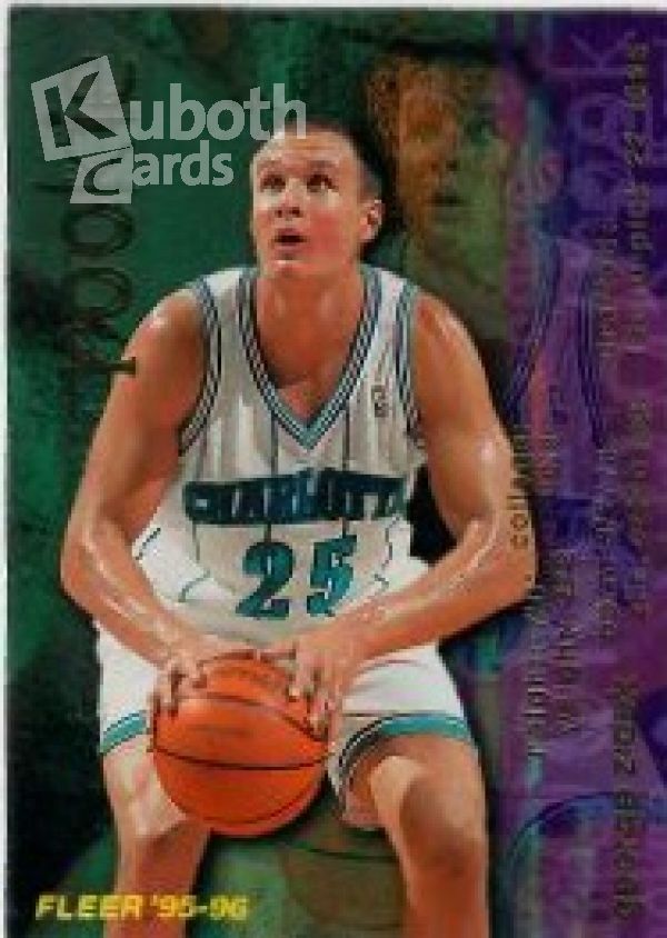 NBA 1995-96 Fleer European - No. 388 - George Zidek