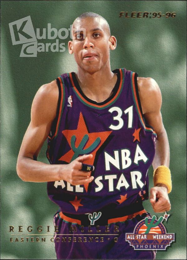 NBA 1995-96 Fleer All-Stars - No 5 of 13 - Reggie Miller / Latrell Sprewell