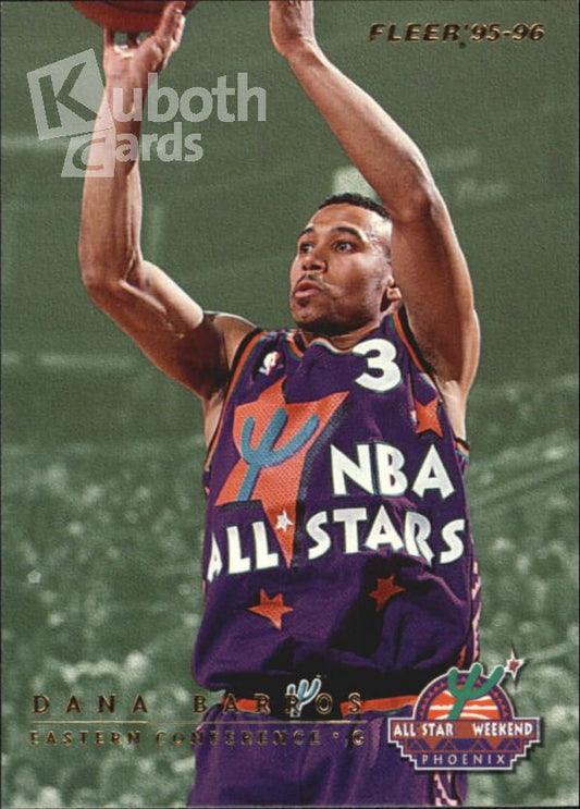 NBA 1995-96 Fleer All-Stars - No 11 of 13 - Dana Barros / Gary Payton