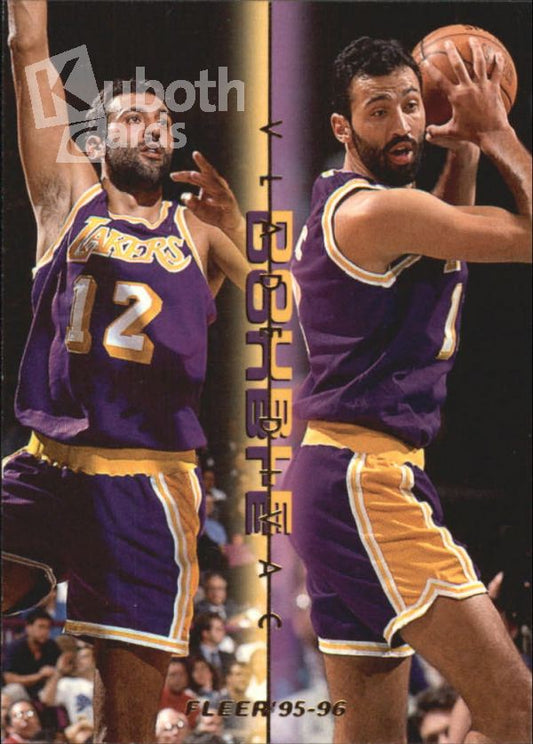 NBA 1995-96 Fleer Double Doubles - No 2 of 12 - Vlade Divac