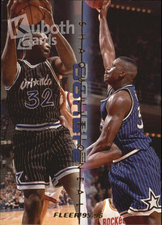 NBA 1995-96 Fleer Double Doubles - No 10 of 12 - Shaquille O'Neal