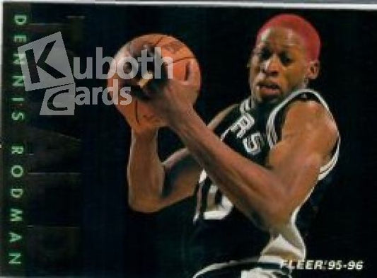 NBA 1995-96 Fleer Total D - No 11 of 12 - Dennis Rodman