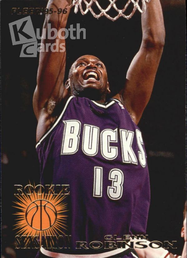 NBA 1995-96 Fleer Rookie Sensations - No 11 of 15 - Glenn Robinson