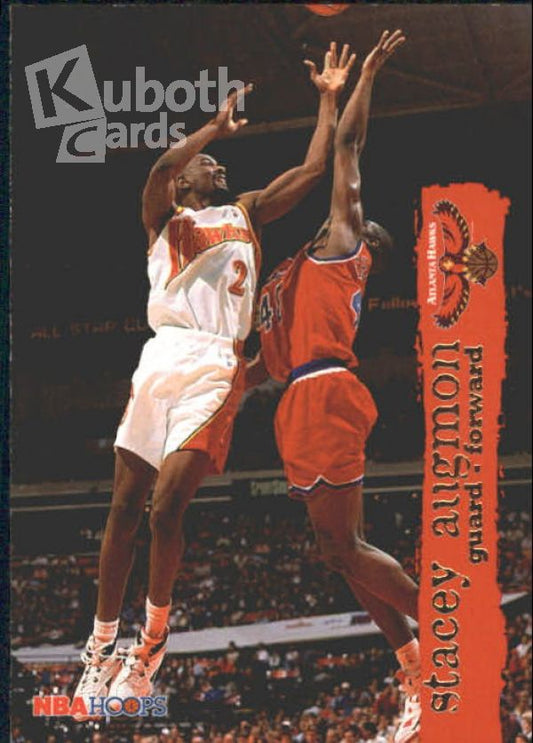 NBA 1995-96 Hoops - No 1 - Stacey Augmon