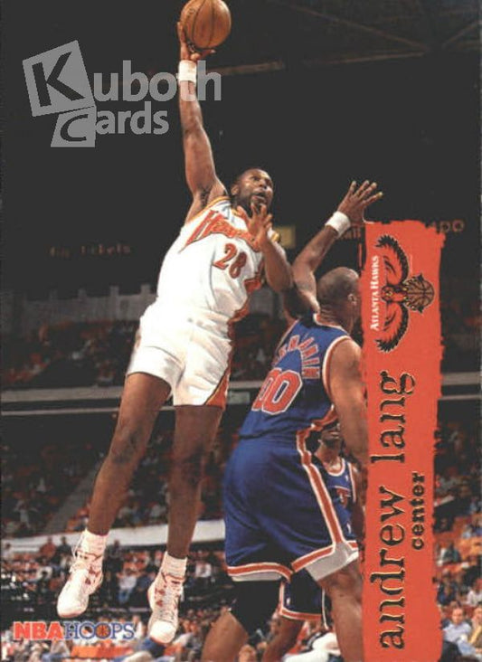 NBA 1995-96 Hoops - No 4 - Andrew Lang