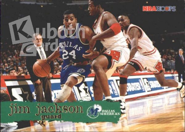 NBA 1995-96 Hoops - No 33 - Jim Jackson