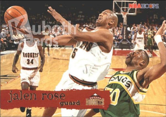 NBA 1995-96 Hoops - No 43 - Jalen Rose