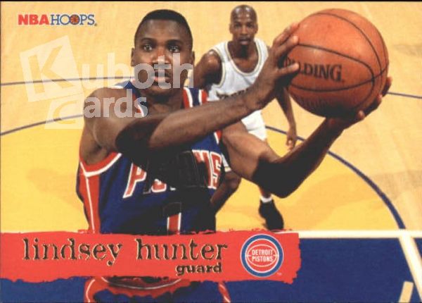 NBA 1995-96 Hoops - No 48 - Lindsey Hunter