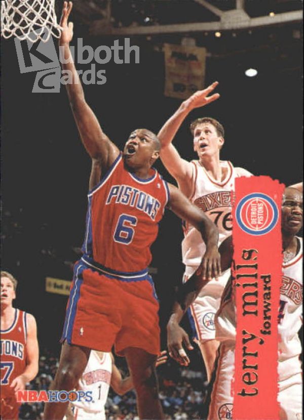 NBA 1995-96 Hoops - No 50 - Terry Mills