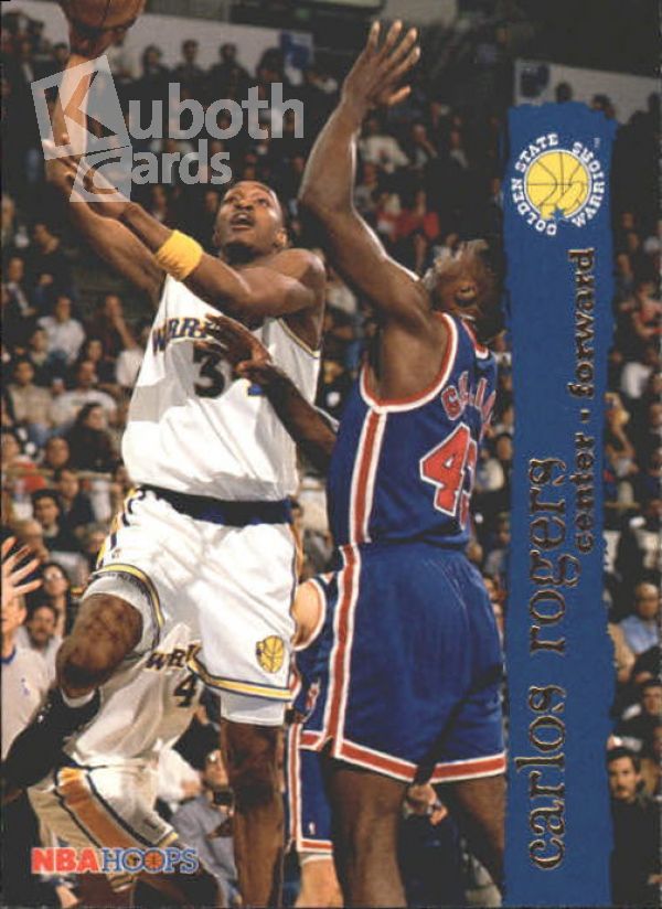 NBA 1995-96 Hoops - No 55 - Carlos Rogers