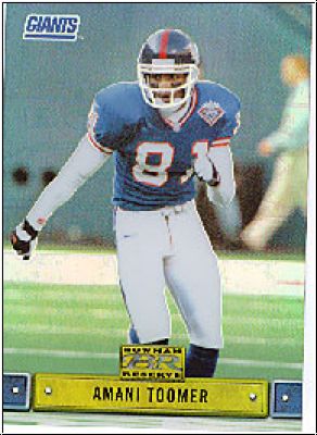 NFL 2000 Bowman Reserve - No. 48 - Amani Toomer