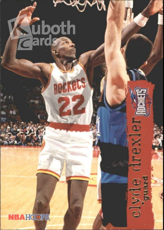 NBA 1995-96 Hoops - No 60 - Clyde Drexler