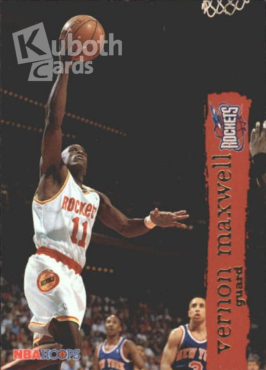 NBA 1995-96 Hoops - No 62 - Vernon Maxwell