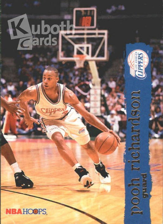 NBA 1995-96 Hoops - No 74 - Pooh Richardson