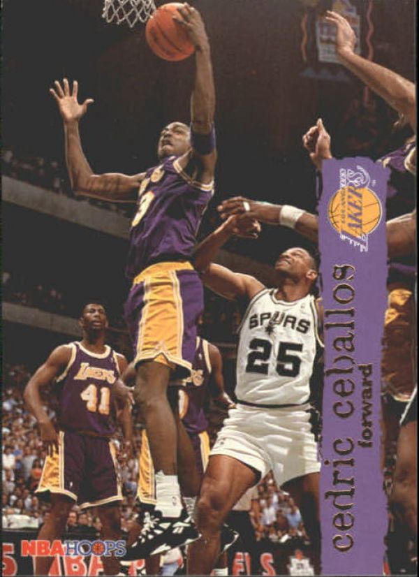 NBA 1995-96 Hoops - No 78 - Cedric Ceballos