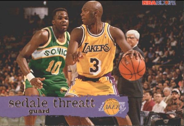 NBA 1995-96 Hoops - No 81 - Sedale Threatt