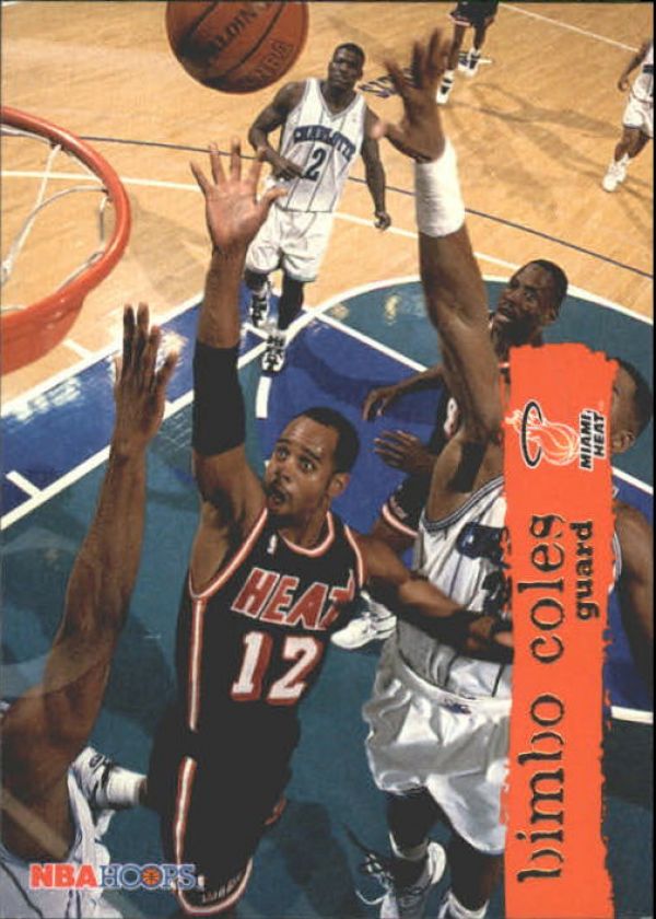 NBA 1995-96 Hoops - No 83 - Bimbo Coles