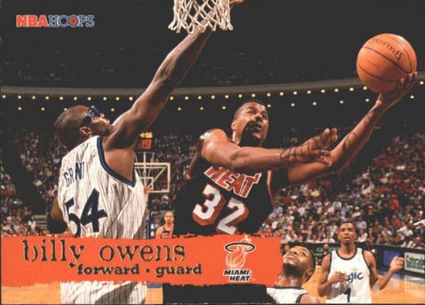 NBA 1995-96 Hoops - No 85 - Billy Owens