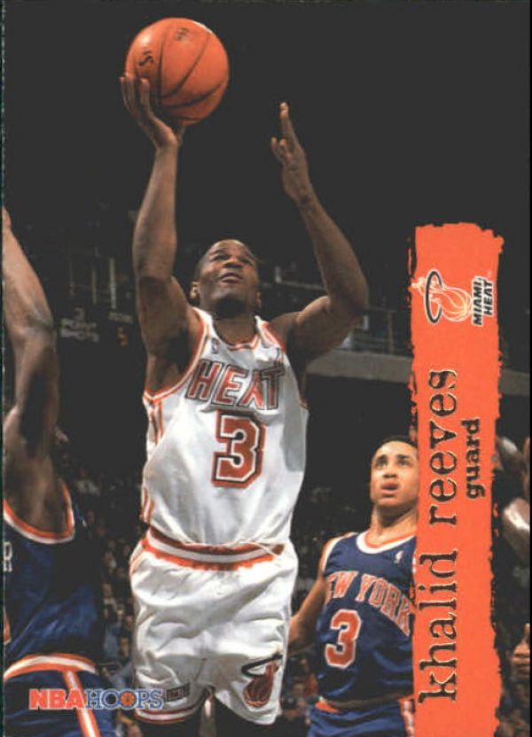 NBA 1995-96 Hoops - No 86 - Khalid Reeves