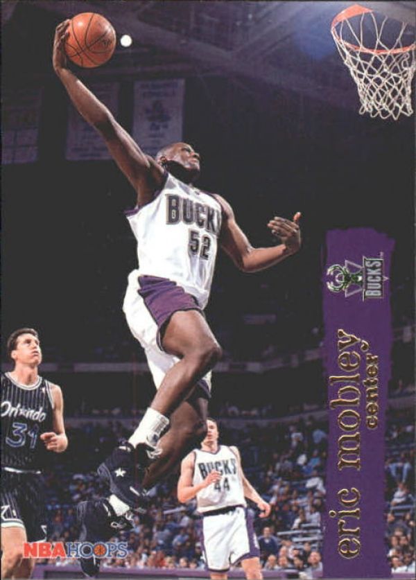 NBA 1995-96 Hoops - No 92 - Eric Mobley