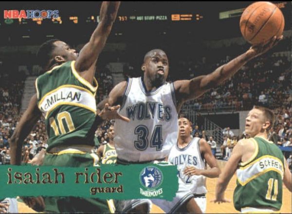 NBA 1995-96 Hoops - No 98 - Isaiah Rider