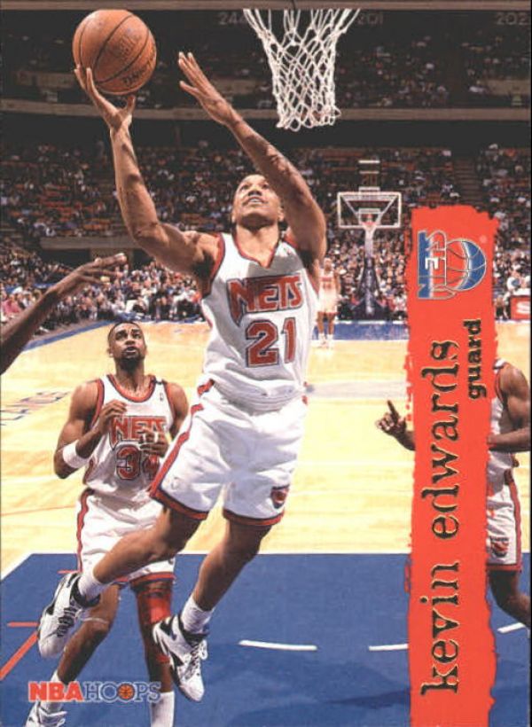 NBA 1995-96 Hoops - No 104 - Kevin Edwards