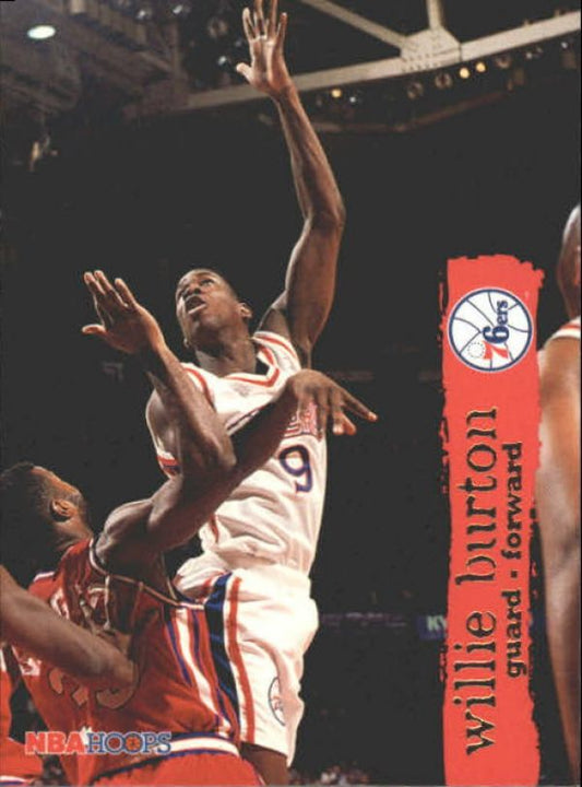 NBA 1995-96 Hoops - No 122 - Willie Burton